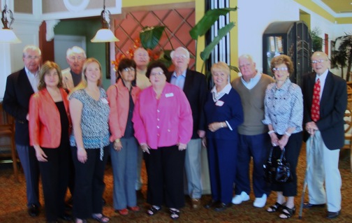  Left to right: L. Nutt, K. Nutt, D. Macarthy, Amanda Davis, M. Knipscheer, N. Zakov, L. O’Leary, N. O’Leary, B. Chamberlain, K. Chamberlain, H. Bingo and F. DeSantis 