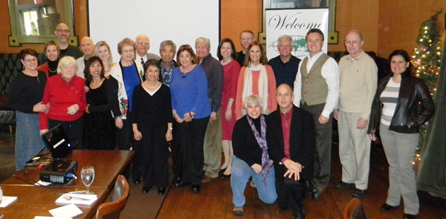 A festive Kansas City TCC gathering in December 2013