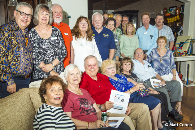 The Phoenix chapter had a good attendance at the first TCC meeting of the season. Coordinator Matt Cohen is at left, standing.